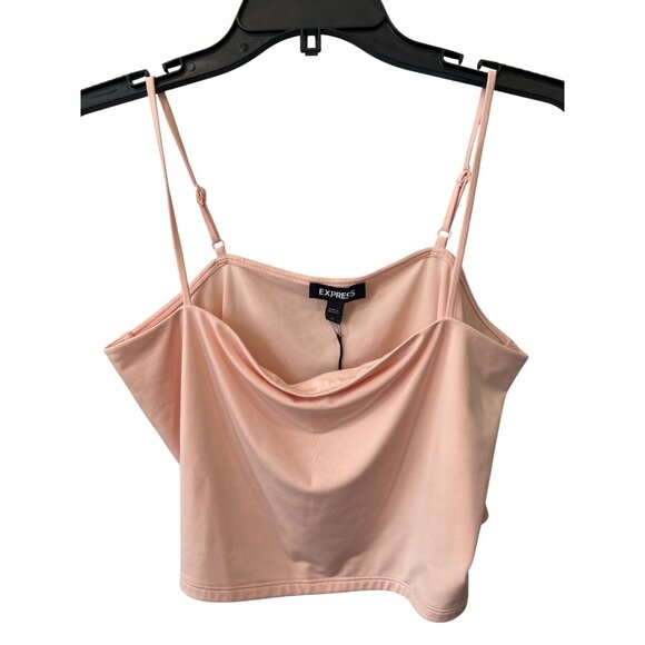 Express Body Contour Collection Cami Top Size Large Sleeveless Square Neck NEW - Picture 3 of 7